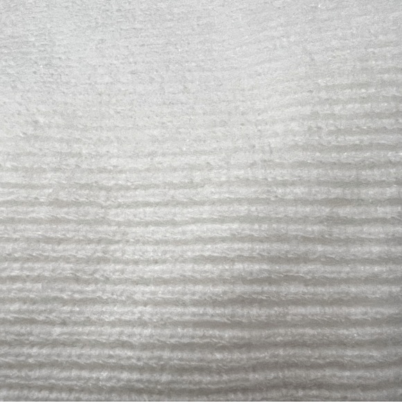 AEL White Off Shoulder Sweater - Crop - Cross - Long Sleeve Pullover SZ XS Women - Picture 8 of 8